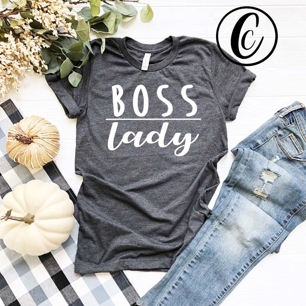 Boss Lady graphic tee NEW